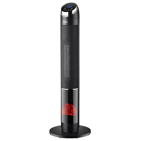 Aeroterma Turn Imitatie Semineu Teesa Ptc 2000W cu afisaj LED si Telecomanda
