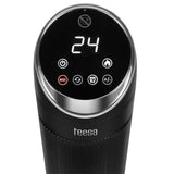 Aeroterma Turn Imitatie Semineu Teesa Ptc 2000W cu afisaj LED si Telecomanda