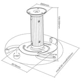 Suport Proiector de Tavan Uch 0100
