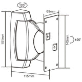 Suport Sateliti Audio Set 2 Buc Max 10KG cu Sunet Stereo