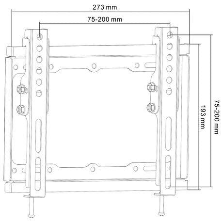 Suport Universal LED TV 13 Inch-42 Inch cu Inclinare