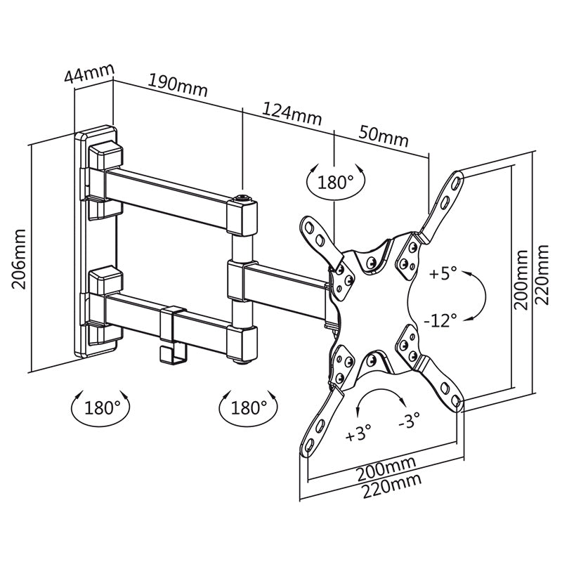 Suport Universal LED Inch TV 13-42