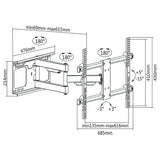 Suport TV de Perete 37-70 Inch Cabletech Uch 0205