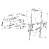 Suport TV de Perete 26-55 Inch Cabletech Uch 0217