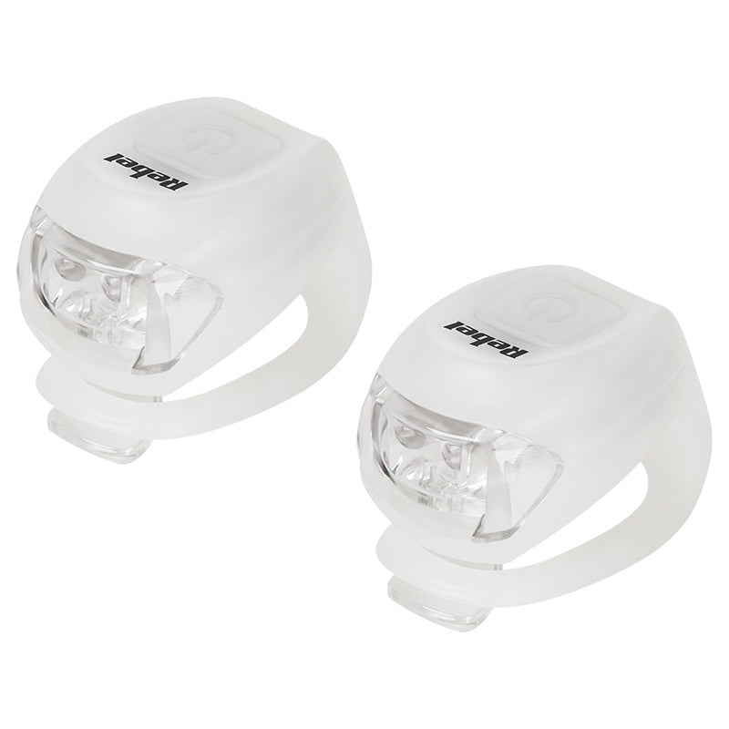Set Lumini Bicicleta Silicon Rebel Urz 0036