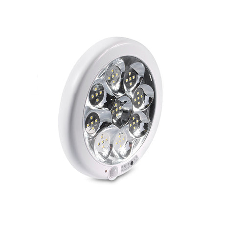 Lampa Plafon Rotunda cu Senzor Miscare si Acumulator