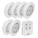 Set 6 Lampi LED cu Telecomanda Mce 0165