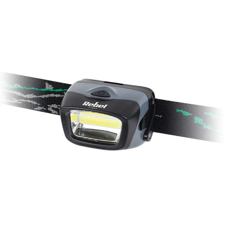 Lanterna Frontala LED Rebel COB 120lm