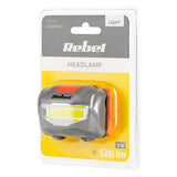 Lanterna Frontala LED Rebel COB 120lm