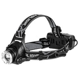 Lanterna Frontala 2x Accu 300lm Rebel LED 10W cu baterie 1500 mAh