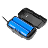 Lanterna Frontala 2x Accu 300lm Rebel LED 10W cu baterie 1500 mAh