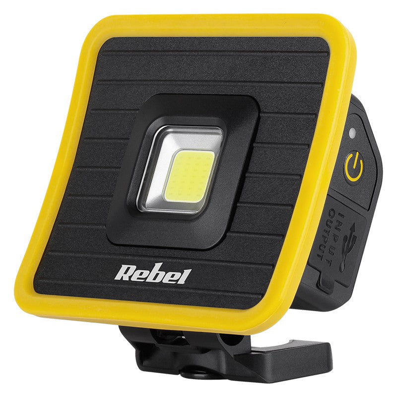 Reflector cu Acumulator 4.5ah Rebel Urz 0937 cu baterie reincarcabila si USB