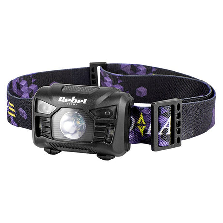Lanterna Frontala LED 3W Accu 120LM Rebel