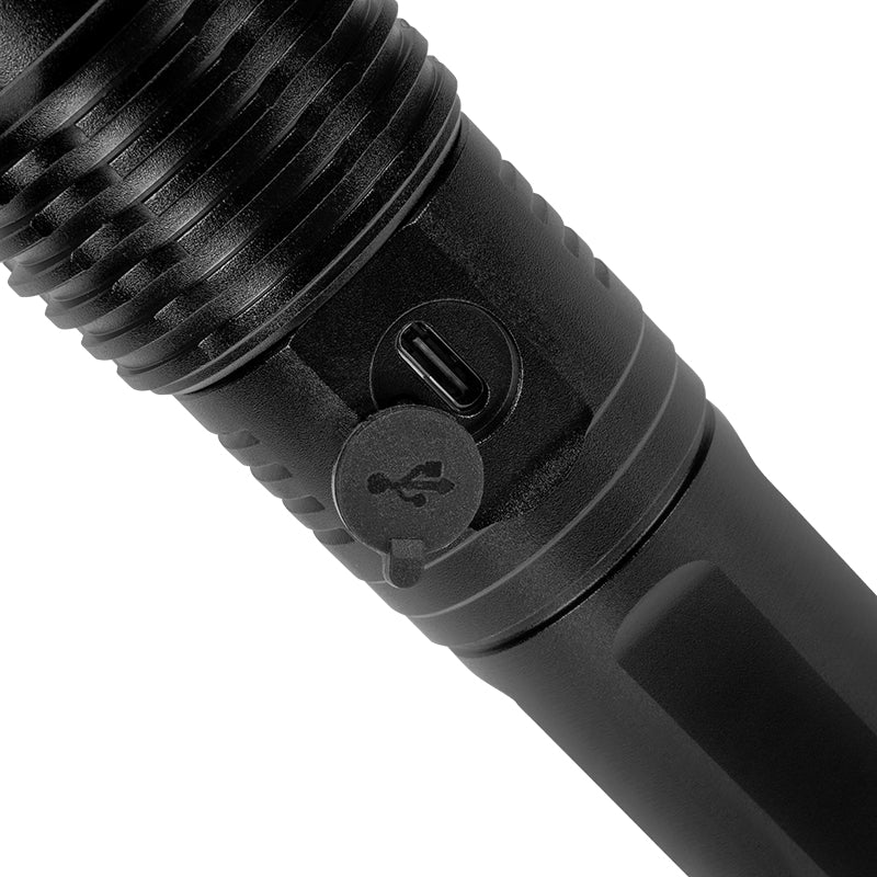 Lanterna LED Cree 1000lm Ip65 26650 Rebel Xhp 50 cu baterie reincarcabila si USB