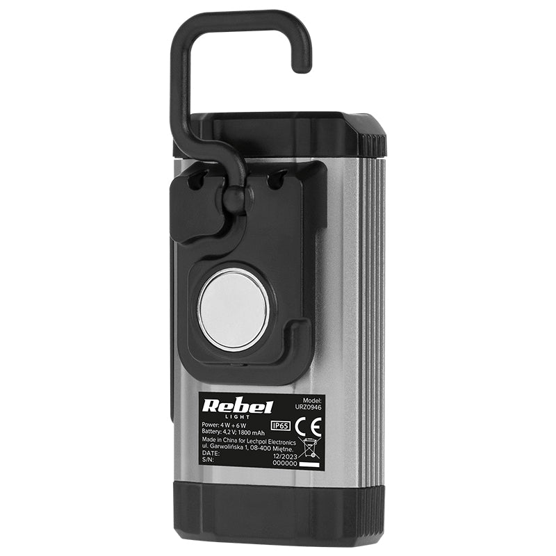 Lanterna Atelier Rebel Urz 0946 cu baterie 1800 mAh si USB