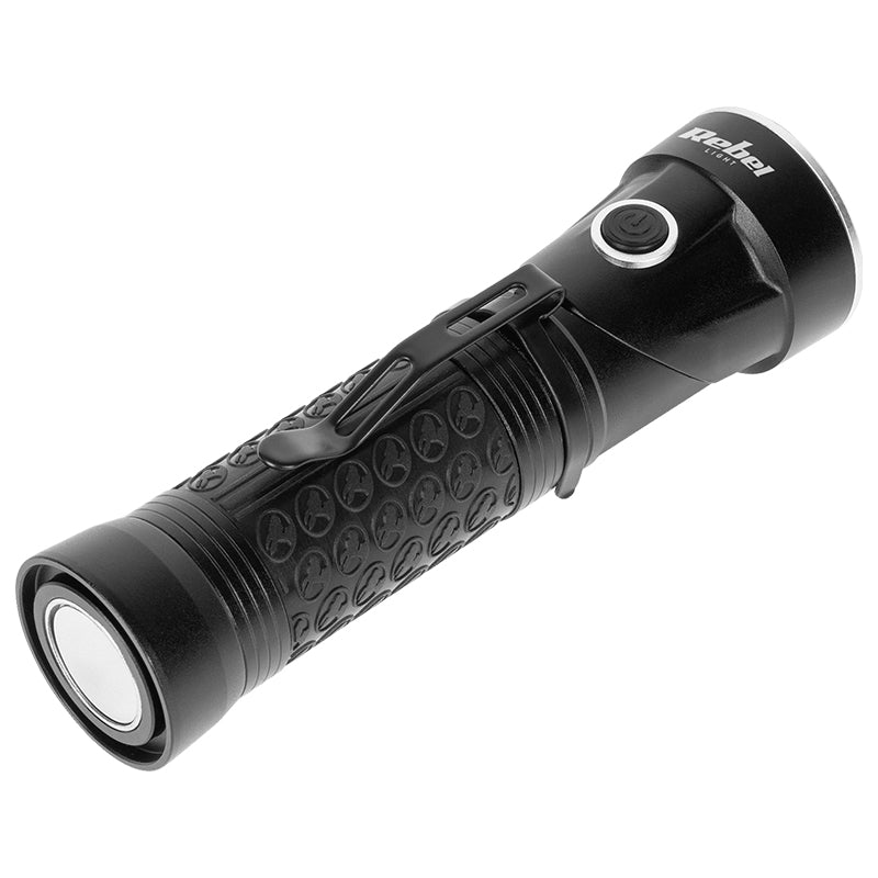 Lanterna Ipx5 Acumulator Rebel Urz 0947 cu baterie 1200 mAh, USB si Rezistenta la Apa