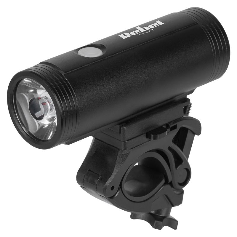 Lanterna Bicicleta cu Acumulator 18650 Rebel Urz 0948 cu baterie 2000 mAh, USB si Rezistenta la Apa