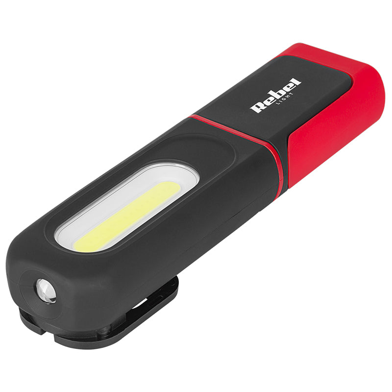 Lampa Atelier Xpe + COB Rebel Urz 0949 cu baterie 1200 mAh si USB
