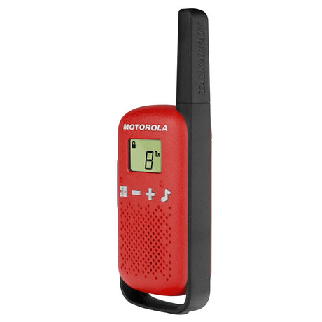 Statie Radio Pmr Set 2 Buc Motorola T 42 cu afisaj LCD si baterie reincarcabila