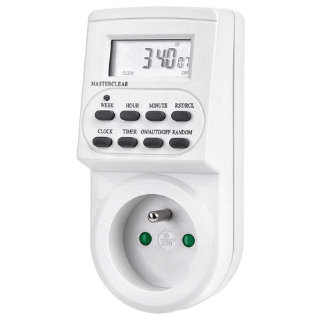 Priza cu Temporizator Digital Urz 2001-1 cu baterie reincarcabila