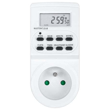 Priza cu Temporizator Digital Urz 2001-1 cu baterie reincarcabila
