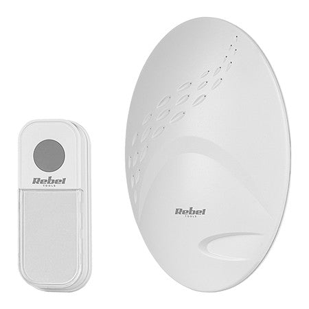 Sonerie fara Fir Ovala Rebel Urz 2007-2 cu baterie reincarcabila si Telecomanda