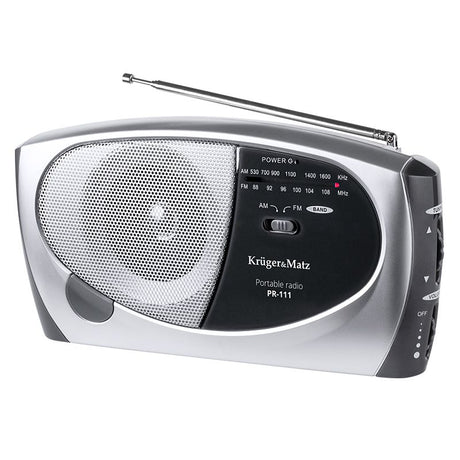 Radio Portabil Pr-111 & Kruger Urz 2038 cu radio FM