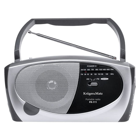 Radio Portabil Pr-111 & Kruger Urz 2038 cu radio FM