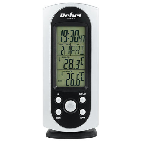 Statie Meteo cu Senzor Exterior Urz 3255-1 cu alarma