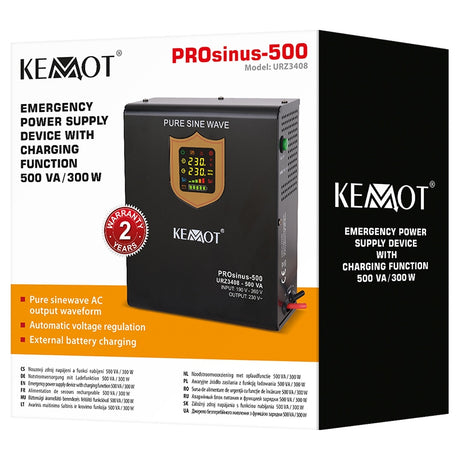 UPS Centrale Termice Sinus Kemot Pur 500va cu baterie reincarcabila