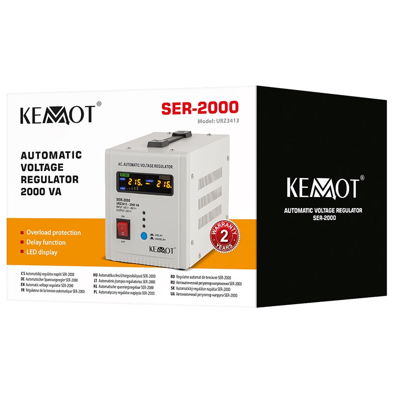 Stabilizator Tensiune Automat 2000va Kemot Urz 3413