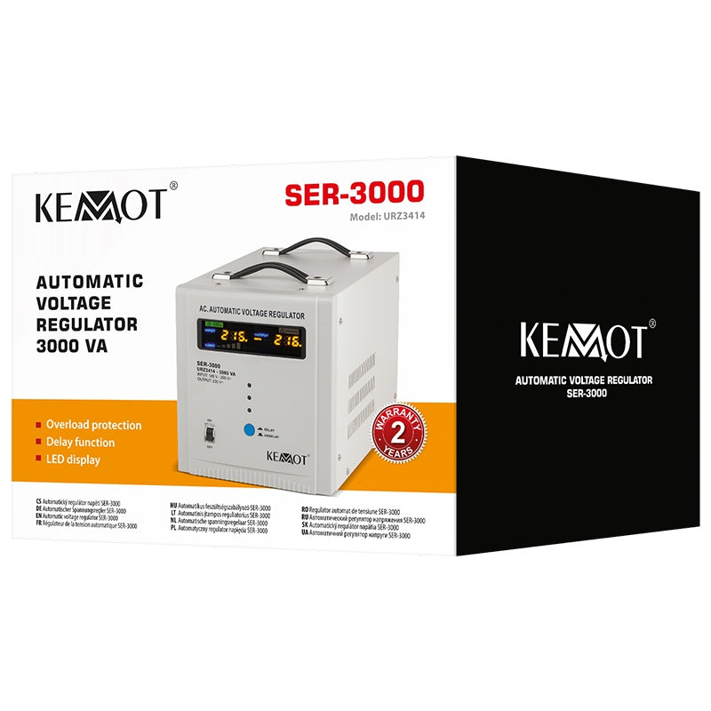 Stabilizator Tensiune Automat 3000va Kemot Urz 3414