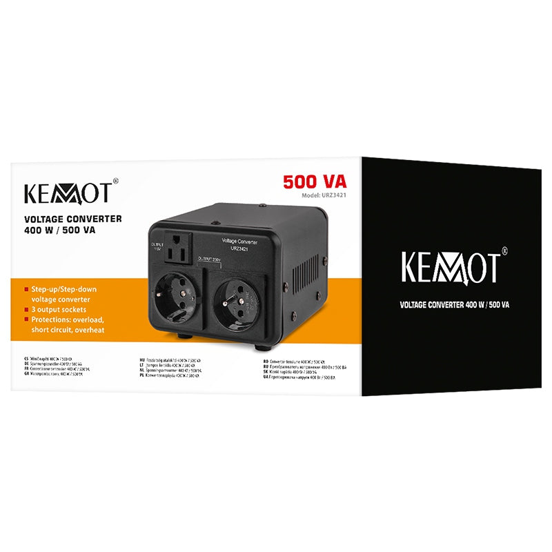 Convertor Tensiune 500va Kemot Urz 3421