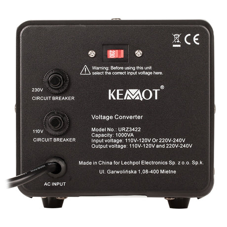 Convertor Tensiune 1000va Kemot Urz 3422