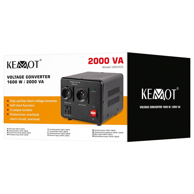 Convertor Tensiune 2000va Kemot Urz 3423