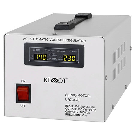 Stabilizator Tensiune Servomotor 1000va Kemot Urz 3426