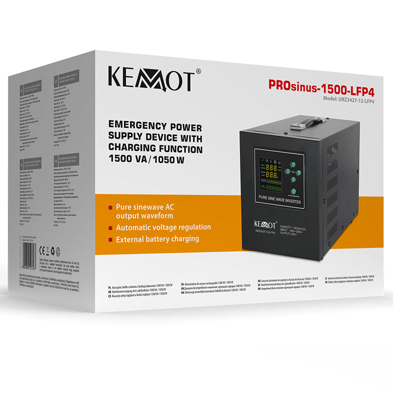 UPS Centrale Termice Sinus Kemot Pur 1500va cu baterie reincarcabila