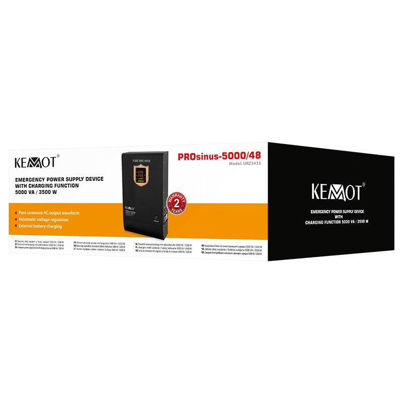 UPS Centrale Sinus Kemot Pur 5000va cu baterie reincarcabila