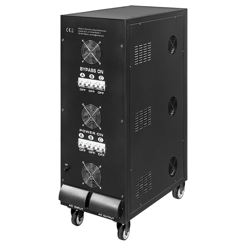 Stabilizator Servomotor Trifazat 100kva Proavr-100k Kem Urz 3437-100 cu afisaj LCD