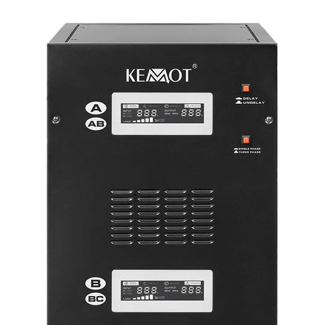 Stabilizator Servomotor Trifazat 100kva Proavr-100k Kem Urz 3437-100 cu afisaj LCD