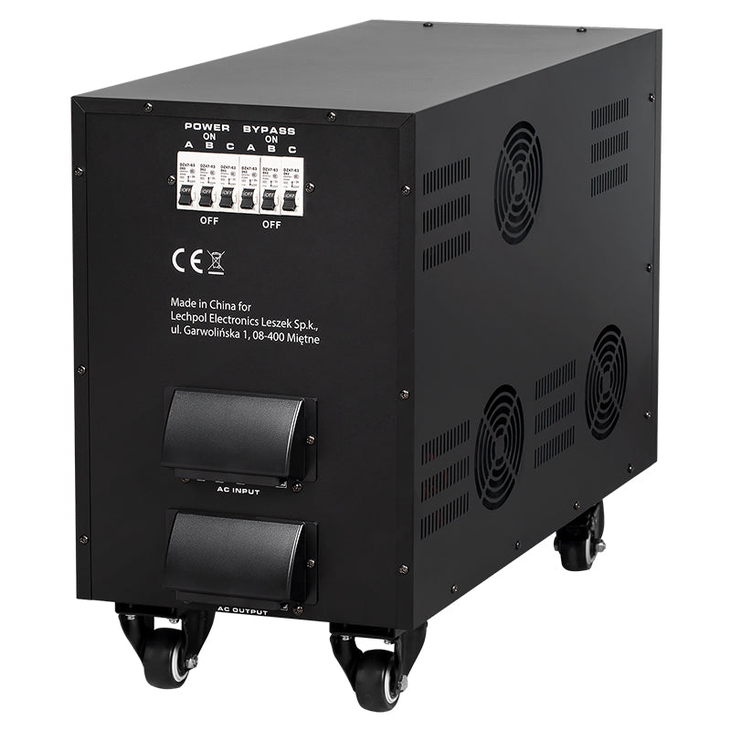 Stabilizator Servomotor Trifazat 30kva Proavr-30k Kemot Urz 3437-30 cu afisaj LCD