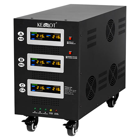 Stabilizator Servomotor Trifazat 45kva Proavr-45k Kemot Urz 3437-45 cu afisaj LCD