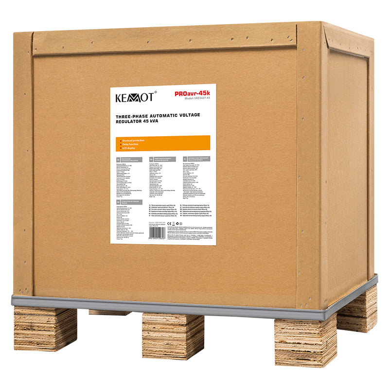Stabilizator Servomotor Trifazat 45kva Proavr-45k Kemot Urz 3437-45 cu afisaj LCD
