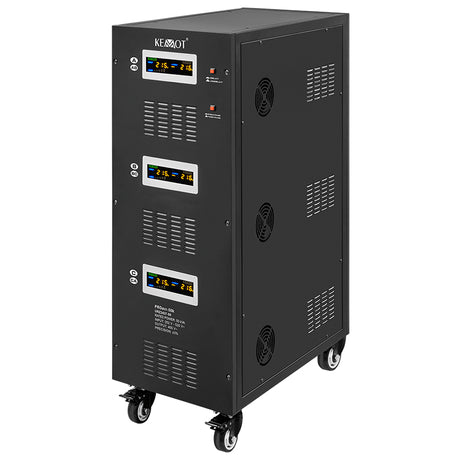 Stabilizator Servomotor Trifazat 50kva Proavr-50k Kemot Urz 3437-50 cu afisaj LCD