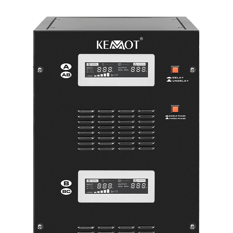Stabilizator Servomotor Trifazat 50kva Proavr-50k Kemot Urz 3437-50 cu afisaj LCD