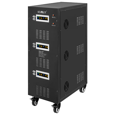 Stabilizator Servomotor Trifazat 80kva Proavr-80k Kemot Urz 3437-80 cu afisaj LCD