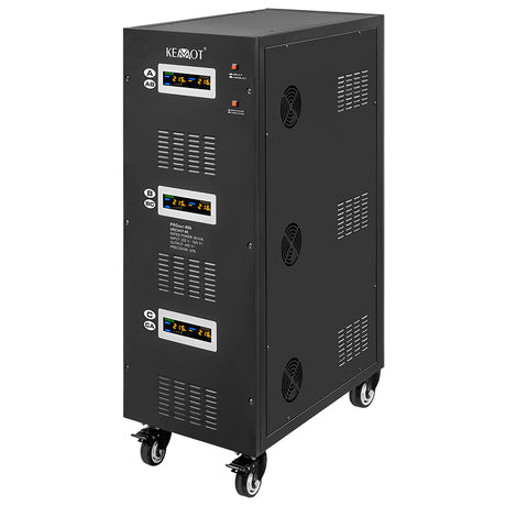 Stabilizator Servomotor Trifazat 80kva Proavr-80k Kemot Urz 3437-80 cu afisaj LCD