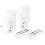 Set 4 Prize cu 2 Telecomenzi Rebel Urz 3471 cu baterie reincarcabila si Telecomanda