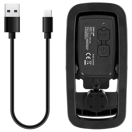 Lampa Atelier LED COB Rebel Urz 3496 cu baterie 2000 mAh si USB