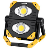 Reflector LED 2x COB Acumulator 5ah Rebel Urz 3607 cu baterie reincarcabila si USB